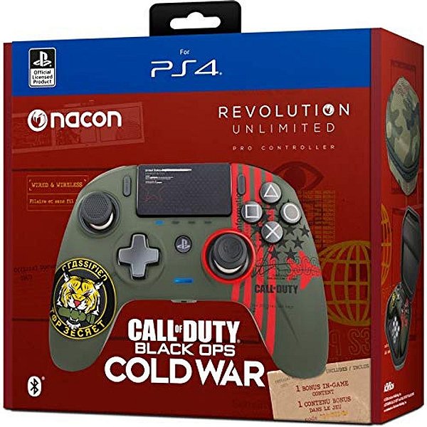 Controle Nacon Revolution Unlimited - Call of Duty Black Ops Cold war