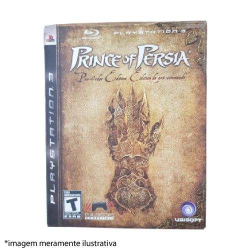 Prince Of Persia Pre-Order Limited Edition Seminovo - PS3