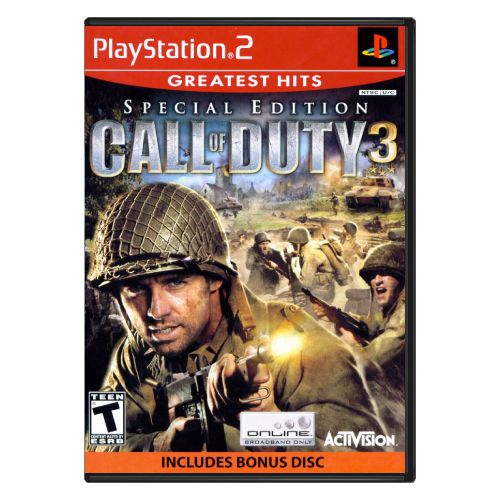 Call of Duty 3 Special Edition Seminovo - PS2
