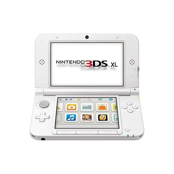 Console Nintendo 3DS XL Branco Seminovo - Nintendo