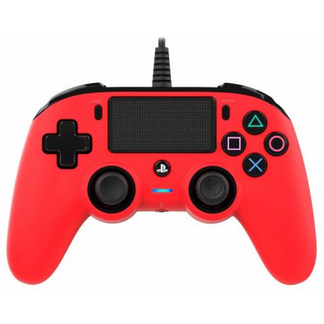 Controle Nacon Com Fio Compact Controller Vermelho - PS4