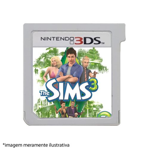 The Sims 3 (SEM CAPA) Seminovo - Nintendo 3DS
