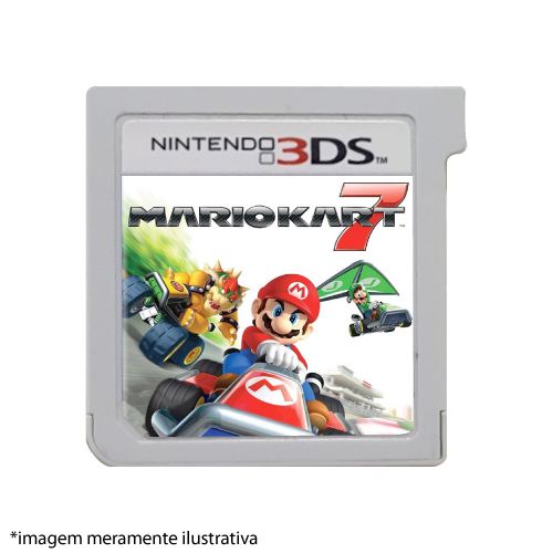 Mario Kart 7 (SEM CAPA) Seminovo - Nintendo 3DS