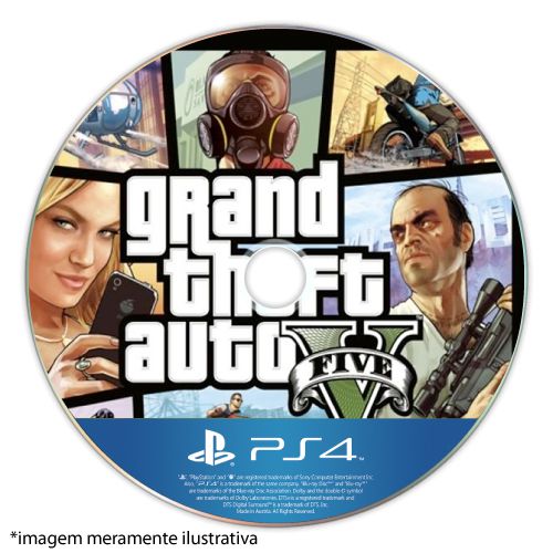 Grand Theft Auto V Seminovo (SEM CAPA) - PS4