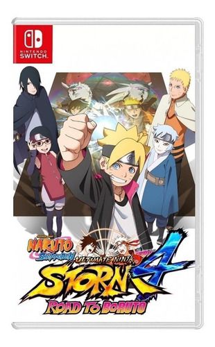 Naruto Shippuden  Ultimate Ninja Storm 4 Road To Boruto Seminovo - Nintendo Switch