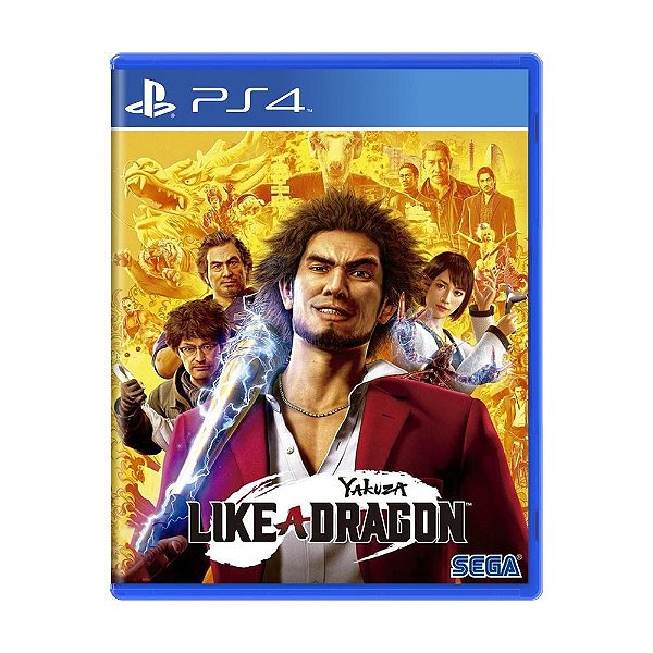 Yakuza: Like a Dragon Seminovo - PS4