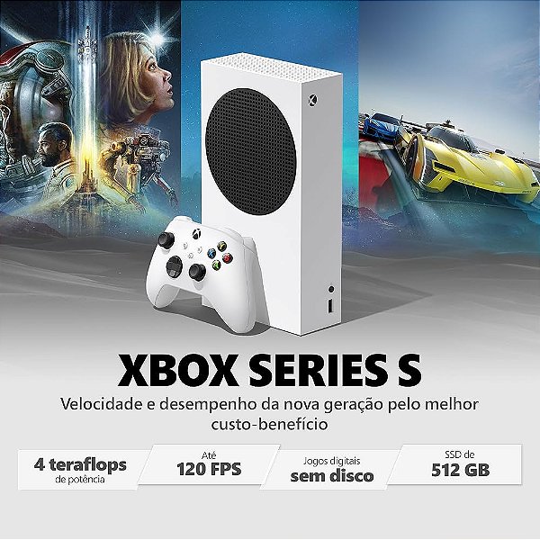 Console Xbox Series S Seminovo