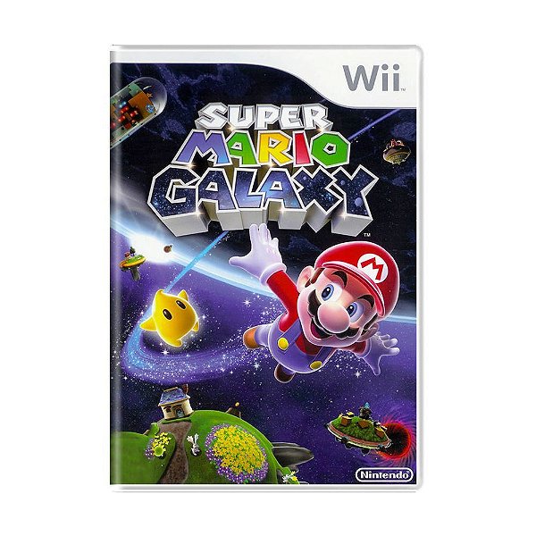 Super Mario Galaxy Seminovo - Nintendo Wii