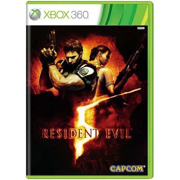 Resident Evil 5 Capcom Seminovo - Xbox 360