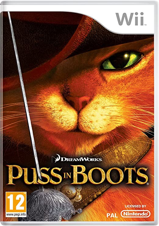 Puss in Boots Seminovo - Nintendo Wii