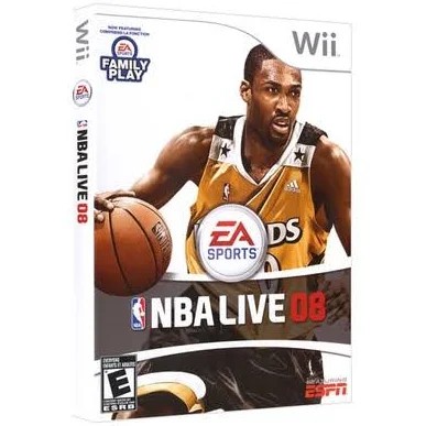 NBA Live 08 - Nintendo Wii
