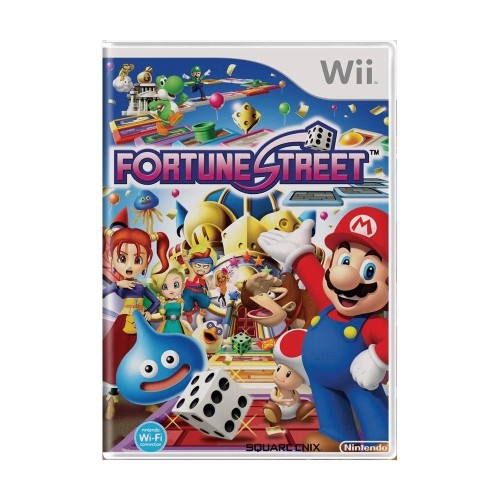 Fortune Street Seminovo- Nintendo Wii