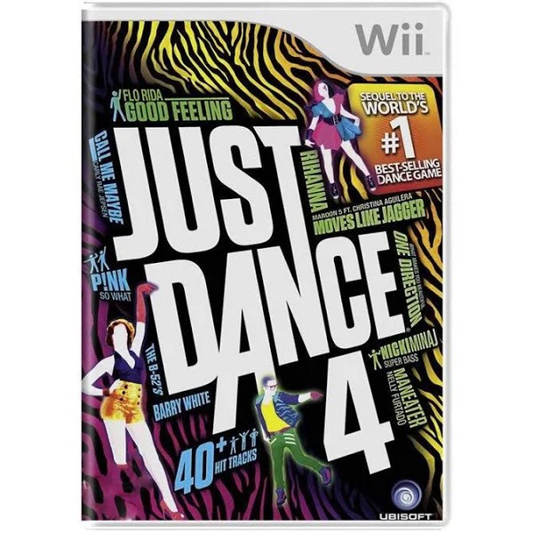 Just Dance 4 Seminovo - Nintendo Wii