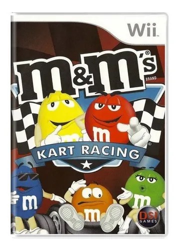 M & M's Kart Racing Seminovo - Nintendo Wii