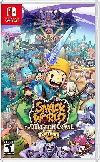 Snack World The Dungeon Crawl Gold Seminovo - Nintendo Switch