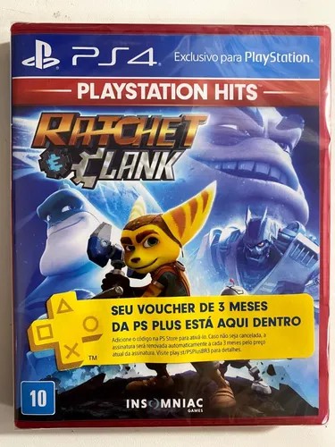 Ratchet & Clank Com Voucher de 3 Meses – PS4