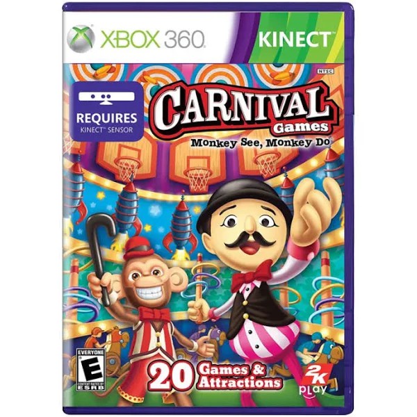 Carnival Games Seminovo - Xbox 360
