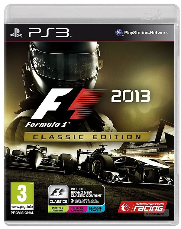 Formula 1  F1 2013 Edição Clássica Seminovo - PS3