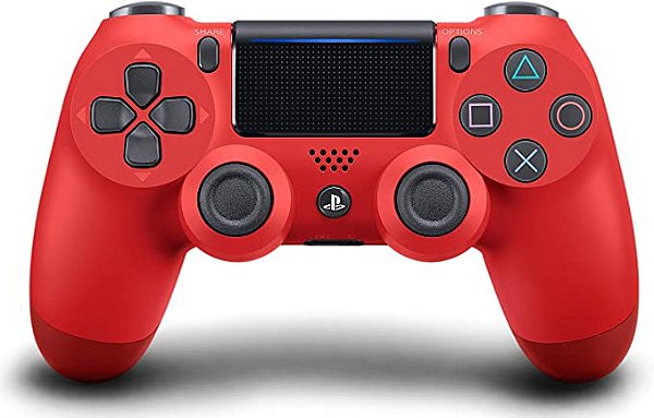 Controle Sony Dualshock 4 Magma Red Seminovo - PS4