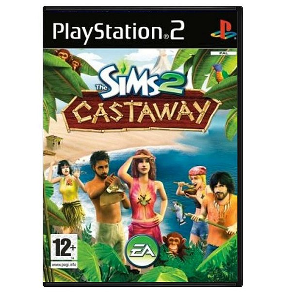 The Sims 2 Castaway Seminovo - PS2
