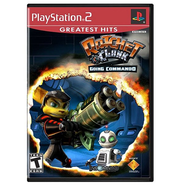 Ratchet e Clank Going Commando Seminovo - PS2