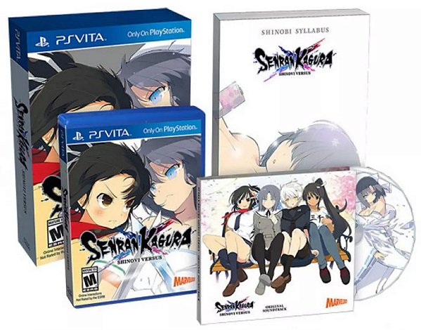 Senran Kagura Shinovi Versus Edição Limitada - PS Vita