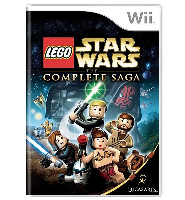 Lego Star Wars The Complete Saga Seminovo – Nintendo Wii