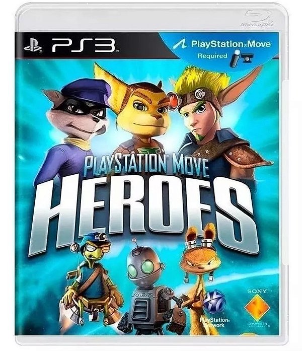 Playstation Move Heroes Seminovo - PS3