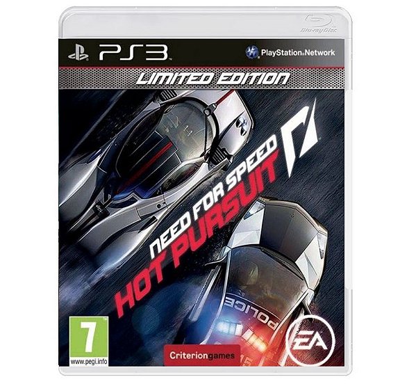 Need For Speed Hot Pursuit Limited Edition Seminovo – PS3