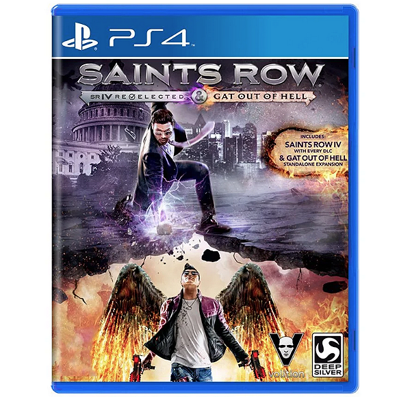 Saints Row IV: Re-elected + Got Out Of Hell Seminovo - PS4