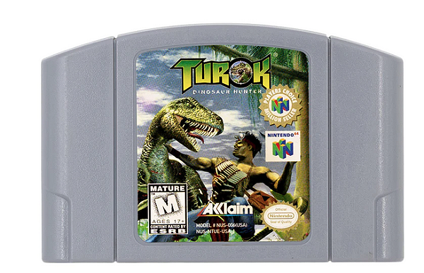 Turok Dinossaur Hunter Seminovo - Nintendo 64- N64