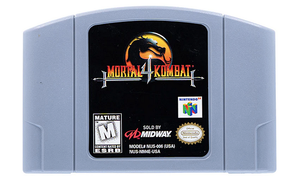 Mortal Kombat 4 Seminovo - Nintendo 64 - N64