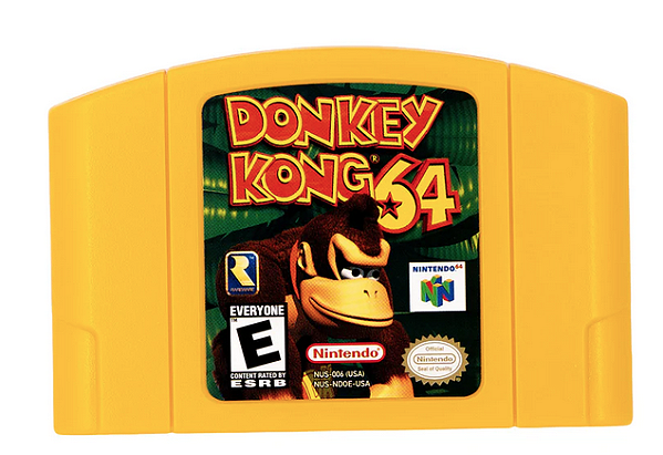 Donkey Kong 64 Seminovo - Nintendo 64 - N64