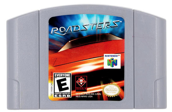 Roadsters Seminovo - Nintendo 64 - N64
