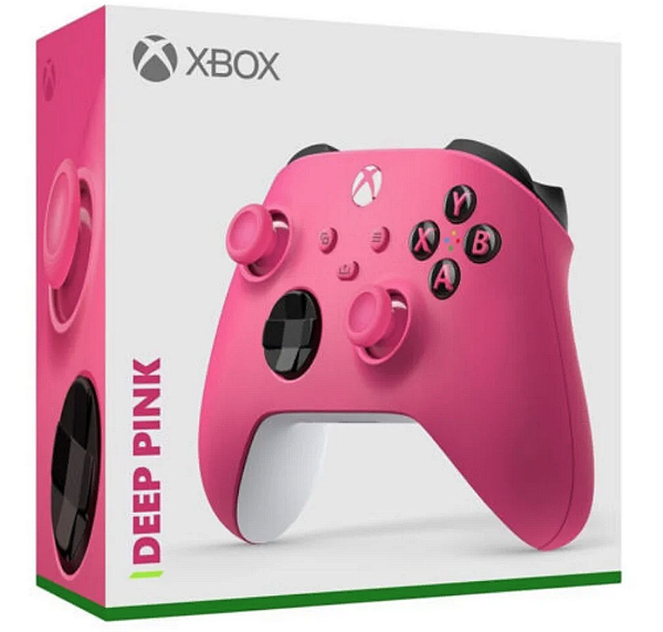 Controle Xbox Deep Pink - Xbox Series S/X, Xbox One e PC