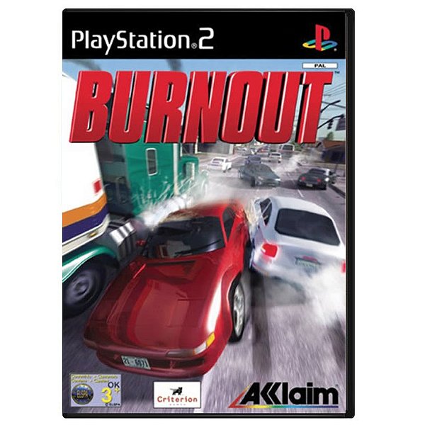 Burnout Seminovo - PS2