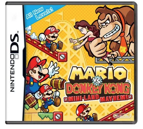 Mario Vs Donkey Kong Mini-Land May Hem! Seminovo - Nintendo DS