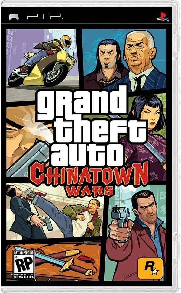 Grand Theft Auto Chinatown Wars Seminovo - PSP