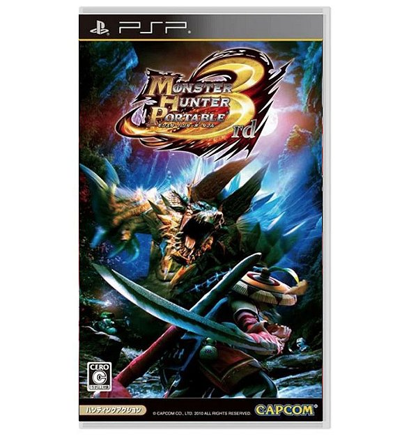 Monster Hunter 3 Portable Seminovo - PSP