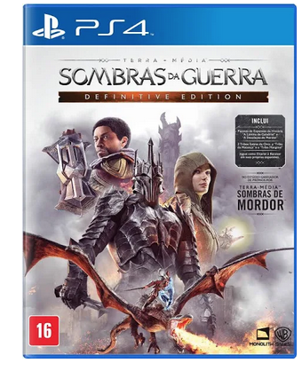 Terra Média Sombras Da Guerra Definitive Edition Seminovo – PS4