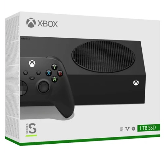 Console Xbox Series S 1TB Carbon Black - Microsoft