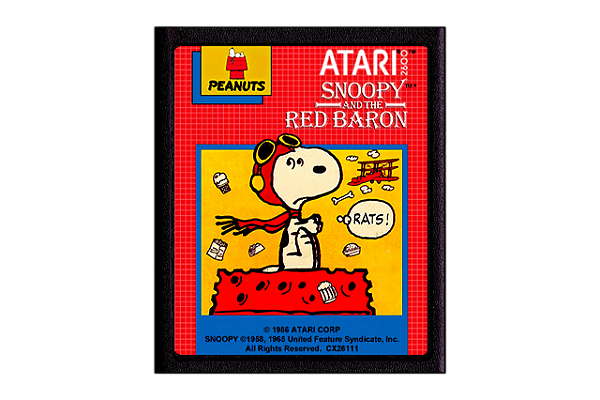 Snoopy And The Red Baron Seminovo - Atari