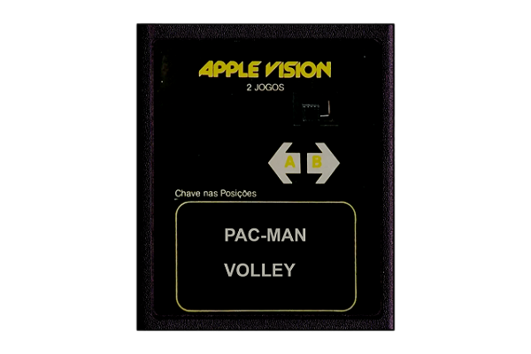 Apple Vision 2 jogos Pac-Man e Volley Seminovo - Atari