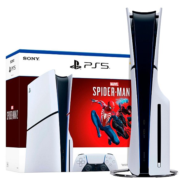 Console Sony Playstation 5 Slim 1TB + Spiderman 2