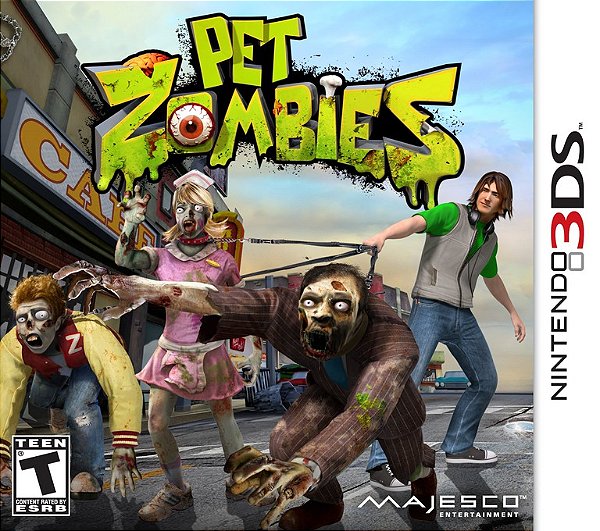 Pet Zombies Seminovo - 3DS