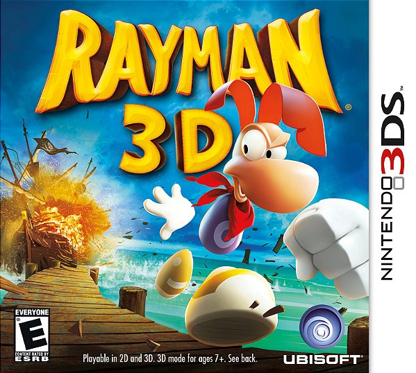 Rayman 3D Seminovo - 3DS