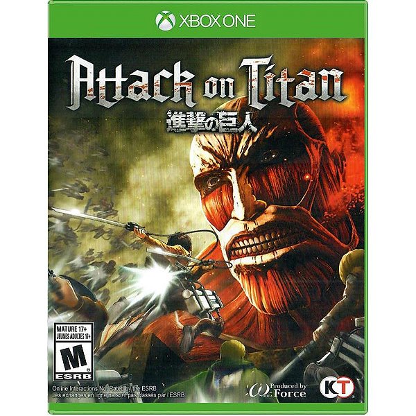 Attack On Titan Seminovo - Xbox One