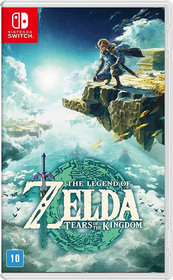 The Legend Of Zelda Tears Of The Kingdom Seminovo - Nintendo Switch