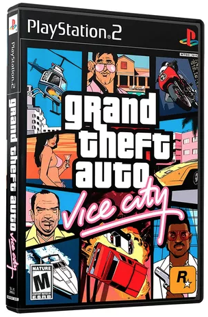Grand Theft Auto: Vice City Seminovo - PS2