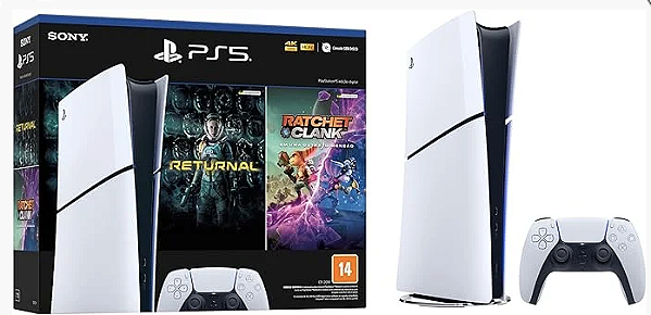 Console PlayStation 5 Slim 1TB Digital Edition Garantia 1 ano Seminovo - Sony